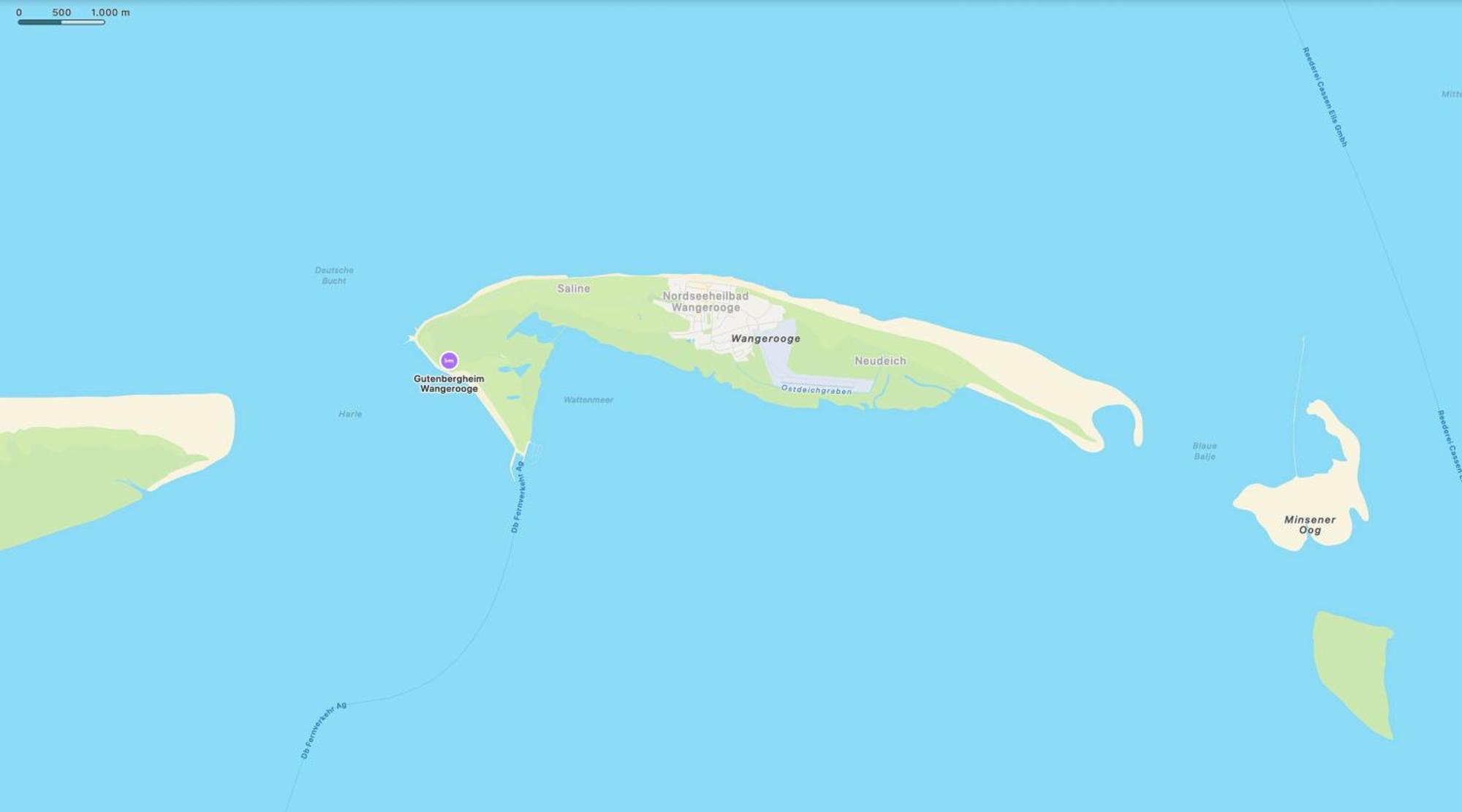 Gutenbergheim Wangerooge Exteriör bild
